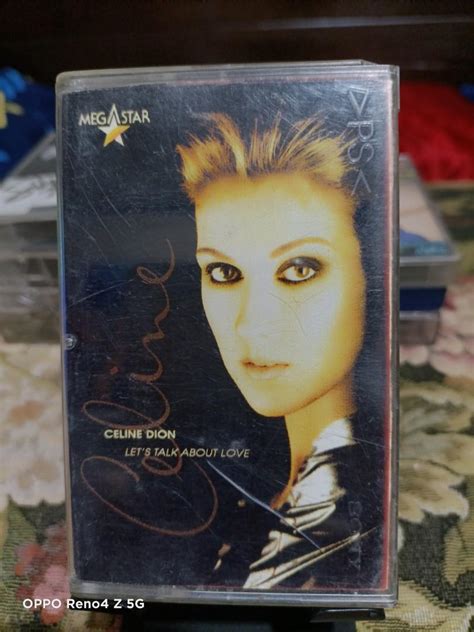 Celine Dion Let S Talk About Love Cassette Tape Hobbies Toys Music