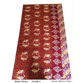 Jual Kain Batik Tulis Khas Sidoarjo Motif Udang Bandeng Indonesia