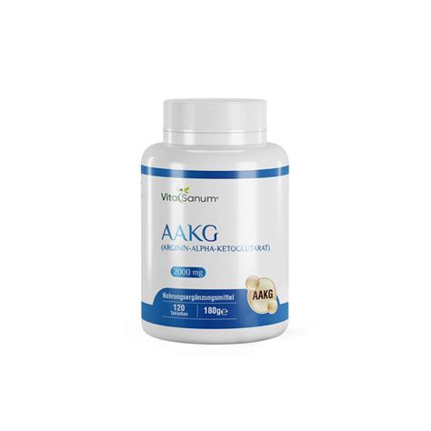 VitaSanum AAKG ARGININ ALPHA KETOGLUTARAT 2000 Mg 120 Tabletten