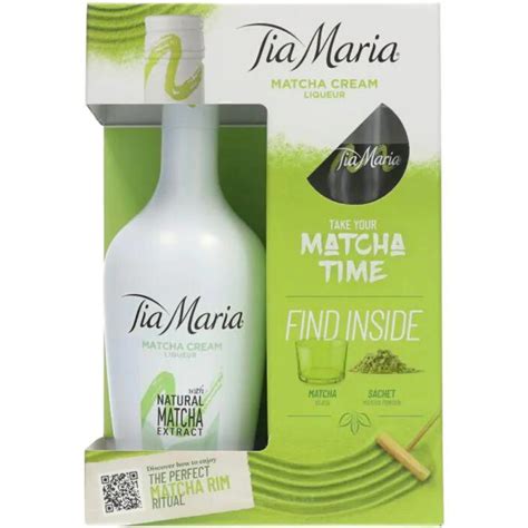 Tia Maria Tia Maria Matcha Cream Liqueur Giftpack 17 Alc 0 7L