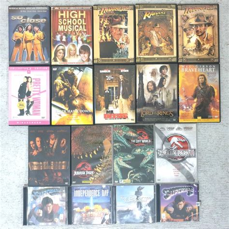 Assorted DVD & CD Movies Set, Hobbies & Toys, Music & Media, CDs & DVDs ...