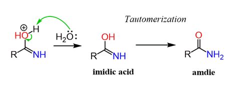 Base Catalyzed Hydrolysis Of Nitriles