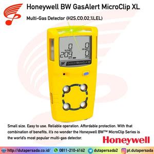 Jual Honeywell Bw Gasalert Microclip Xl Multi Gas Detector H S Co O