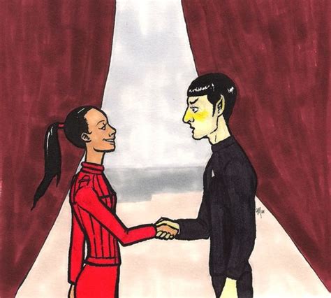 Spock and Uhura - Spock & Uhura Fan Art (27234098) - Fanpop