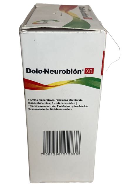 Dolo Neurobion Xr 60 Tabs Latin Beauty Product Llc