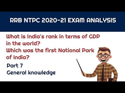 RRB NTPC 2021 Exam Analysis Part 7 General Knowledge MCQs For All