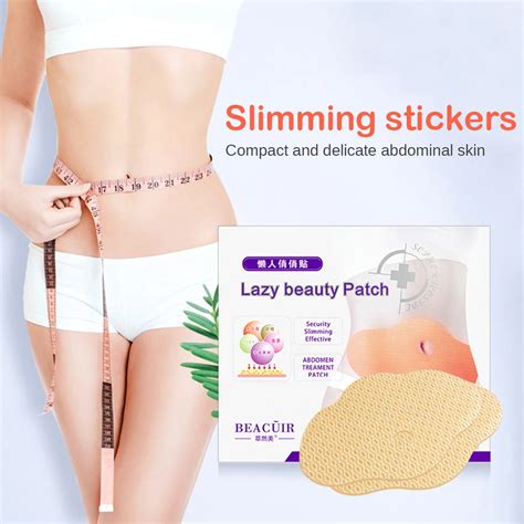 5Pcs Lazy Beauty Patch Quick Slimming Patch Belly Slim Patch Abdomen