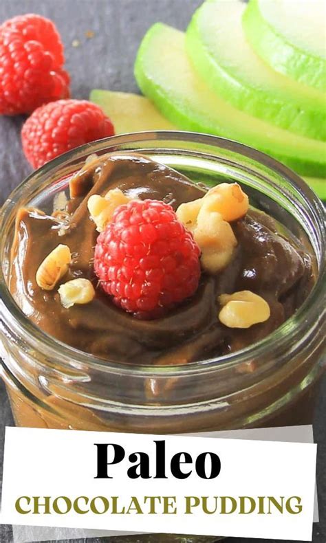 Paleo Chocolate Pudding