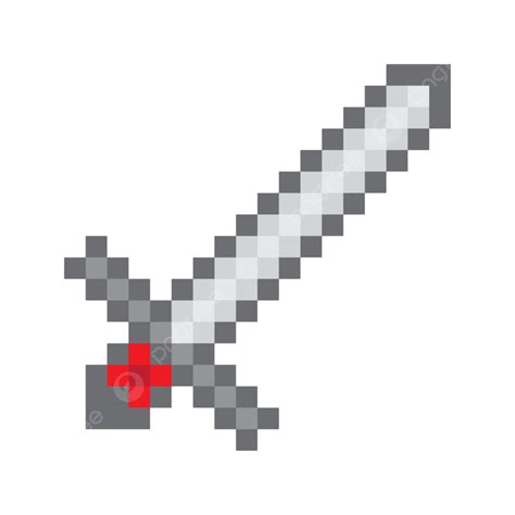 Pixel Sword Vector Design Images Cartoon Sword Pixel For Game Design