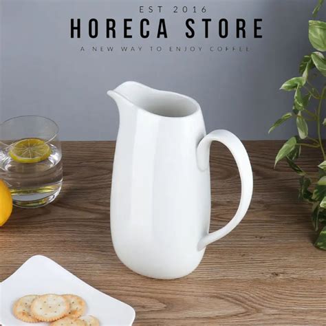 Jual Water Pitcher 2 Liter Porcelain Keramik Teko Air Jug Ceramic