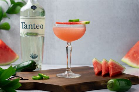 Strawberry Jalapeno Margarita — Tanteo Tequila