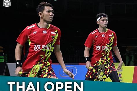 Link Live Streaming Perempat Final Thailand Open Indonesia Hari