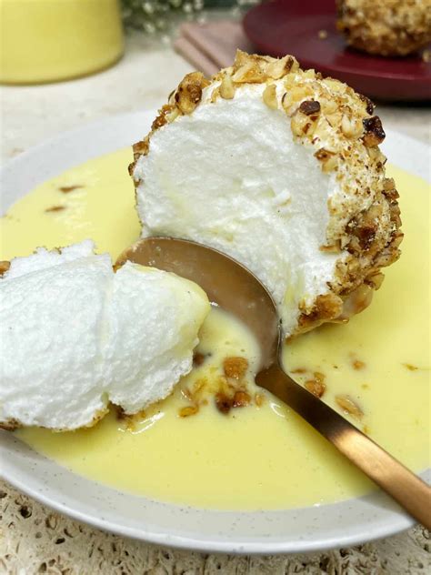 Floating Island Dessert Îles Flottante Baking Like A Chef