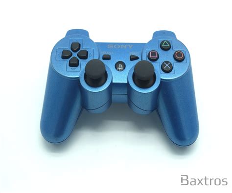 PS3 Official Dual Shock 3 Controller Splash Blue | PS3 Controller - Baxtros