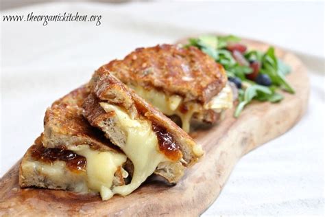 Brie And Fig Grilled Cheese