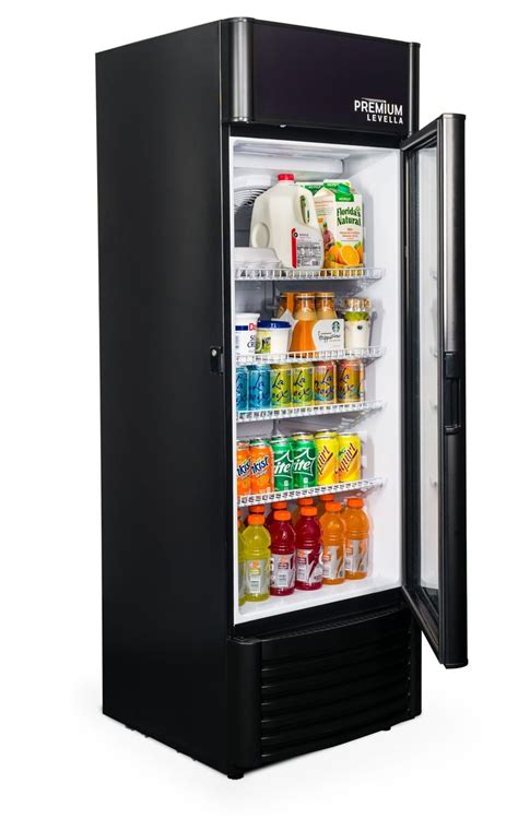 Premium Levella Cu Ft Commercial Refrigerator Glass Door