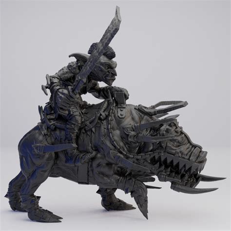 Hot Goblin ゴブリンライダー ミニチュア ホットゴブリン TRPG 騎乗戦士