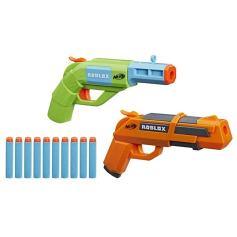 Nerf Roblox Jailbreak: Armory, Includes 2 Blasters, 10 Nerf Darts, Code To Unlock In-Game ...