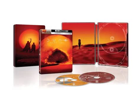 DUNE PARTE DOS 2024 Edición Limitada 2 Discos 4K UHD WEA SteelBook