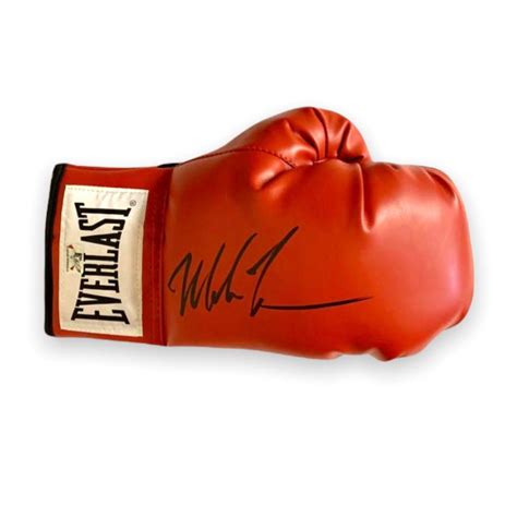 Mike Tyson Signed Everlast Boxing Glove Tyson Pristine Auction