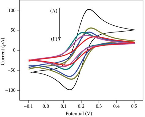 Cv Characterization Of Modified Electrodes Measured In The Download Scientific Diagram