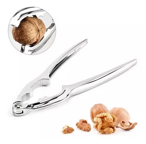 Pinza Quebrador De Nueces Cascanueces Mariscos Acero Inox Meses Sin