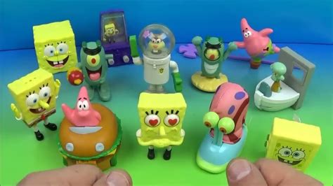 Spongebob Squarepants Movie Burger King Toys