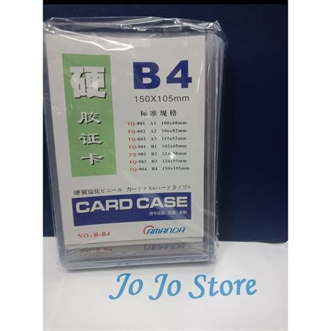 Jual Plastik Id Card B4 Card Case B4 Indonesiashopee Indonesia