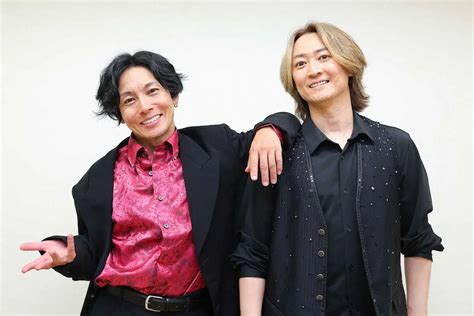 14年ぶりにタッグを組む屋良朝幸（左）と町田慎吾（撮影・藤山 由理） - スポニチ Sponichi Annex 芸能