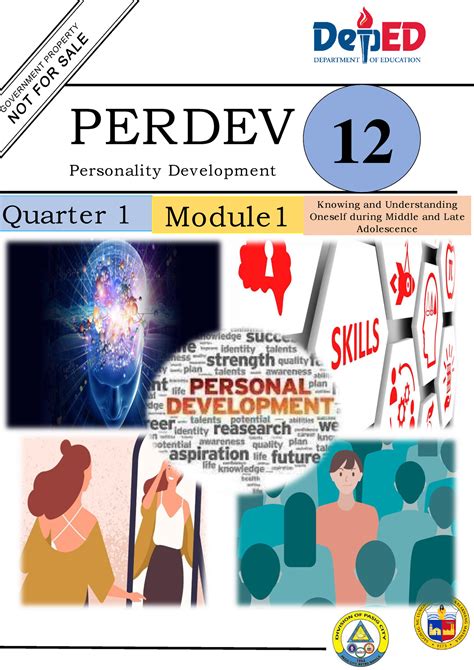 Pd Q1 M1 L2 Perdev Module Perdev Personality Development Quarter 1 Module Knowing And