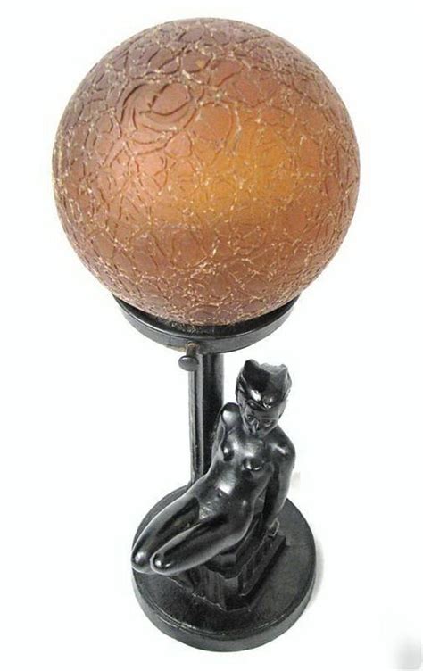 Art Deco Naked Woman Table Lamp 1920s Art Deco Nude Lady Etsy