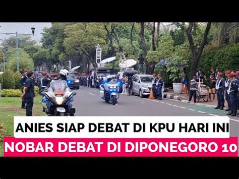 JUTAAN PASANG MATA AKAN JADI SAKSI KEPIAWAIAN ANIES BERDEBAT YouTube