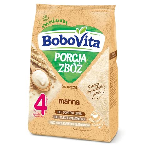 Bobovita Porcja Zb Kaszka Bezmleczna Manna Po Miesi Cu G