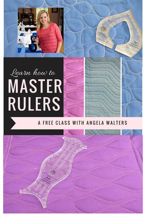 Free motion quilting with rulers – Artofit