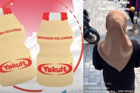 Apa Itu Tren Botol Yakult Yang Sedang Viral Di Tiktok Ternyata Punya