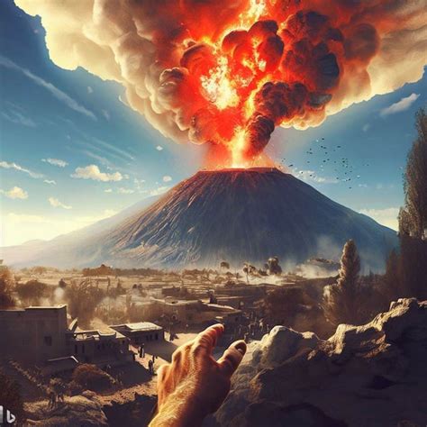 Pompeii Mount Vesuvius Eruption 79 Ad