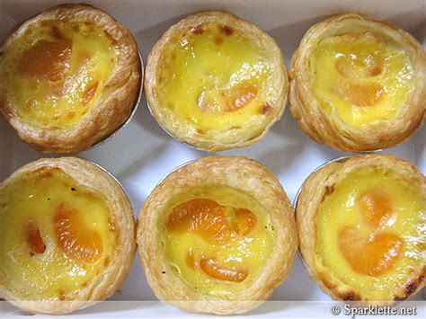 KFC Egg Tarts Come Added with Mandarin Orange for Chinese New Year!