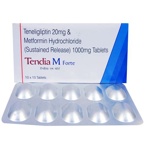 Tendia M Forte Tablet Uses Side Effects Price Apollo Pharmacy