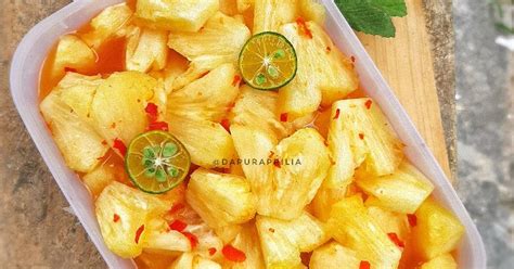 Resep Asinan Buah Nanas Oleh Dapur Aprilia Cookpad