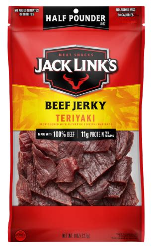 Jack Link's® Teriyaki Beef Jerky Family Size Pack, 8 oz - Fry’s Food Stores