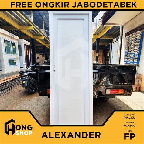 Jual Pintu Kamar Mandi Outdoor UPVC Tebal ALEXANDER 70x200 Indonesia