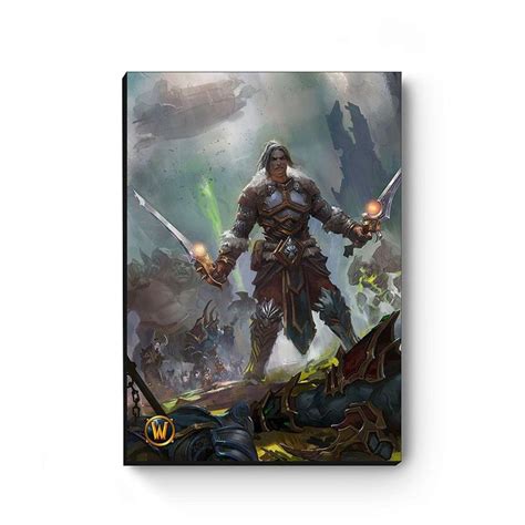 Quadro Decorativo Mdf World Of Warcraft Varian