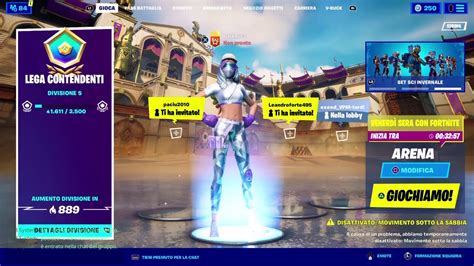 Live Fortnite Ita Iscritto Ricambio Regalo Pass Battaglia E Skin