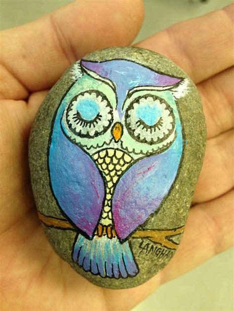 25 Best Owl Painted Rock Ideas | Painted rocks owls, Hand painted rocks ...