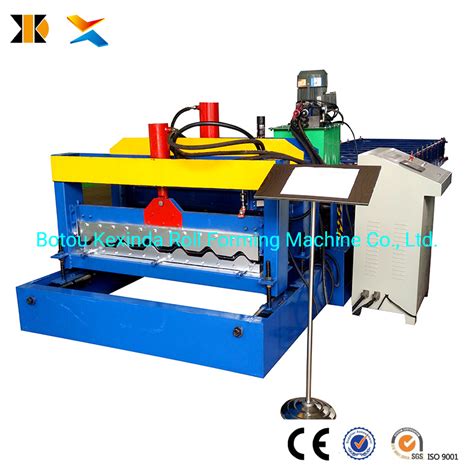 Africa Glazed Tile Aluminium Roofing Panel Making Roll Forming Machine