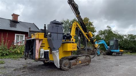 Köp Borr Och Borrvagn Atlas Copco D3 På Klaravik Youtube