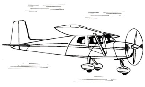 Cessna 172 Coloring Pages