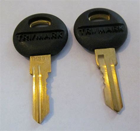 Trimark Key Tm500 2 Keys 60 400 Compartment Rv Lock Baggage Utility Doors Babs Rv And Marine