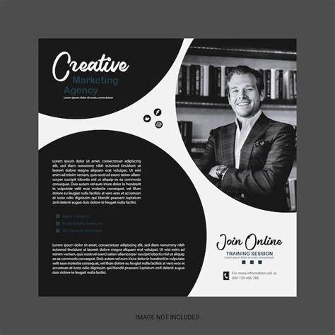 Premium Vector Creative Marketing Agency Social Media Post