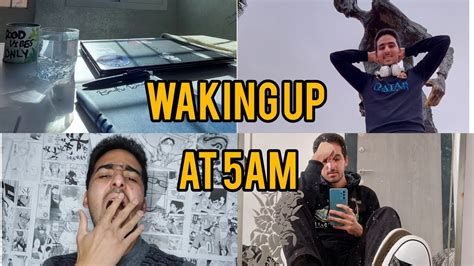 تحدي الإستيقاظ مع الخامسة صباحا لمدة أسبوع Wake Up At 5am Youtube